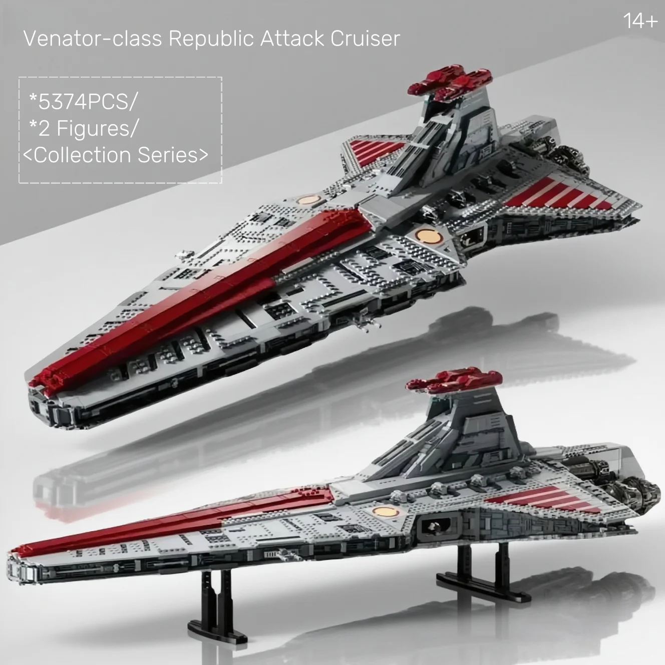 

Big Save NEW 75367 Biggest Venator Class Republic Attacks Cruiser Building Set Blocks Bricks Toys for Adult Boy Christmas Gifts
