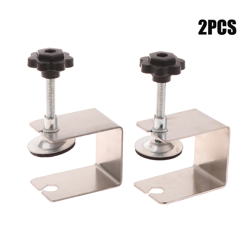 

2Pcs Woodworking Jig Cabinet Tool Steel Drawer Panel Clips Home Furniture Accessories Front Installation Clamps Hand Tool