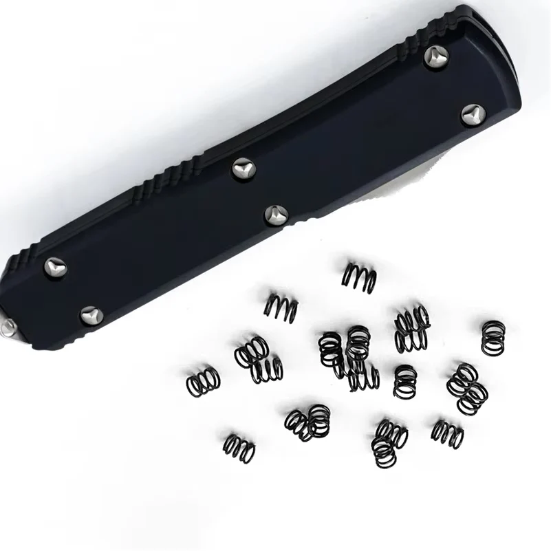 3/5pcs 나이프 스위치 액세서리 푸시 버튼 스프링 OTF 분해 Microtech Ultratech UT UTX85 나이프 DIY 부품 도구 만들기