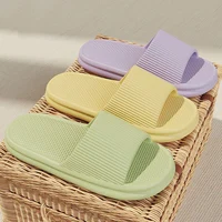Summer Slippers For Women Men Soft Lightweight Indoor Home Slides Cloud Slipper Men Flat Sandals Beach Shoes Man Male Flip Flops 3