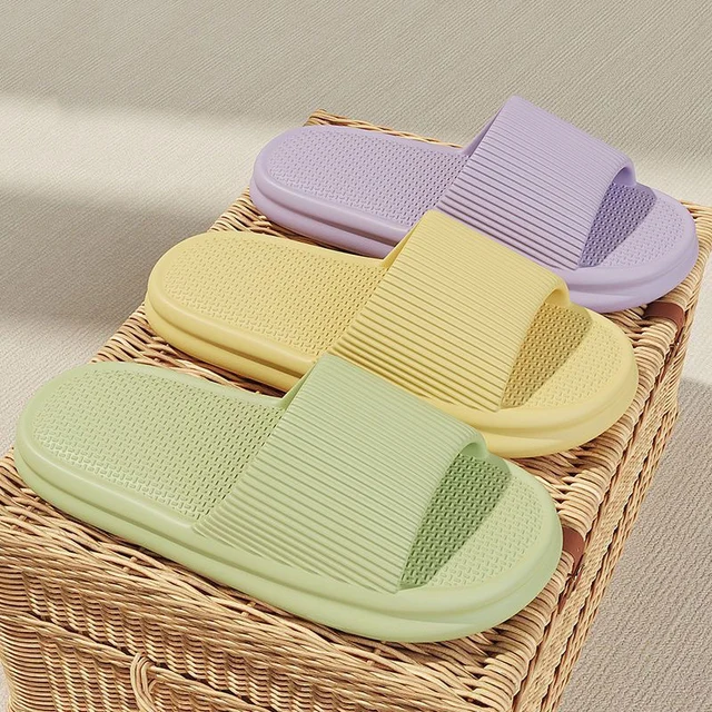 Summer Slippers For Women Men Soft Lightweight Indoor Home Slides Cloud Slipper Men Flat Sandals Beach Shoes Man Male Flip Flops 3 Summer Slippers For Women Men Soft Lightweight Indoor Home Slides Cloud Slipper Men Flat Sandals Beach Shoes Man Male Flip Flops 3
