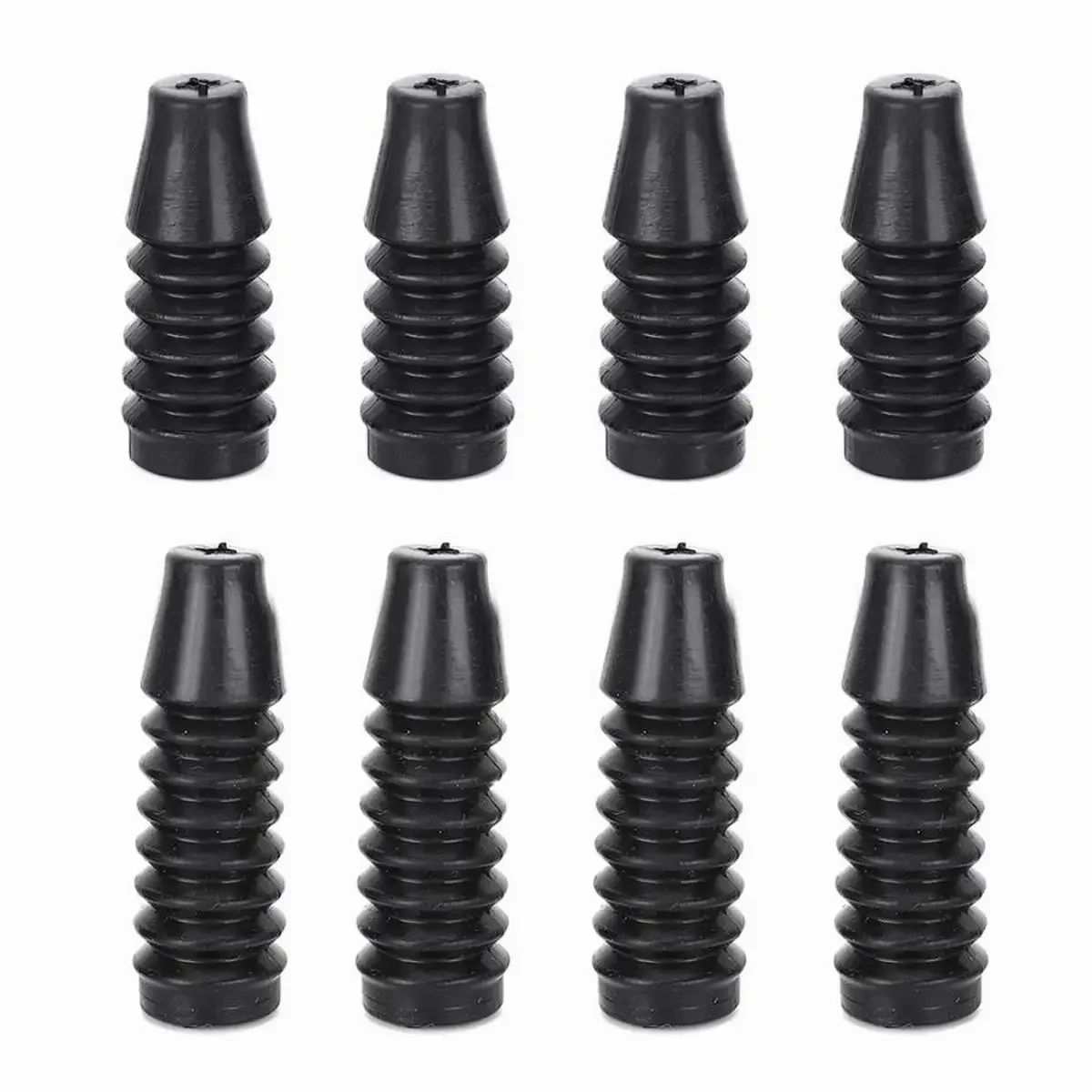 4 قطعة غطاء ممتص الصدمات الجديد المقاوم للغبار لقطع غيار سيارات السباق 1/8 RC