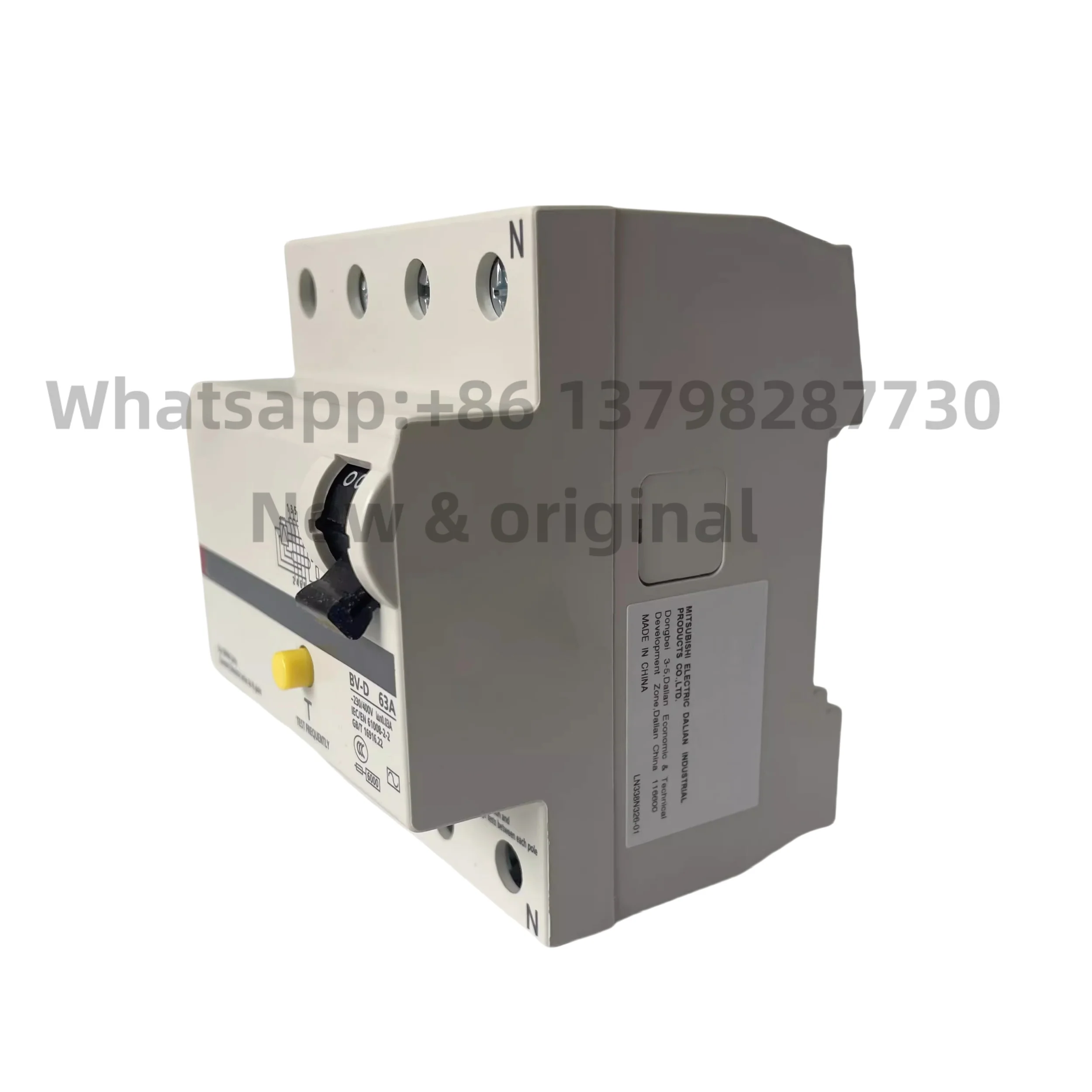 New original Leakage circuit breaker BV-D 4P 25A 40A 63A 30MA