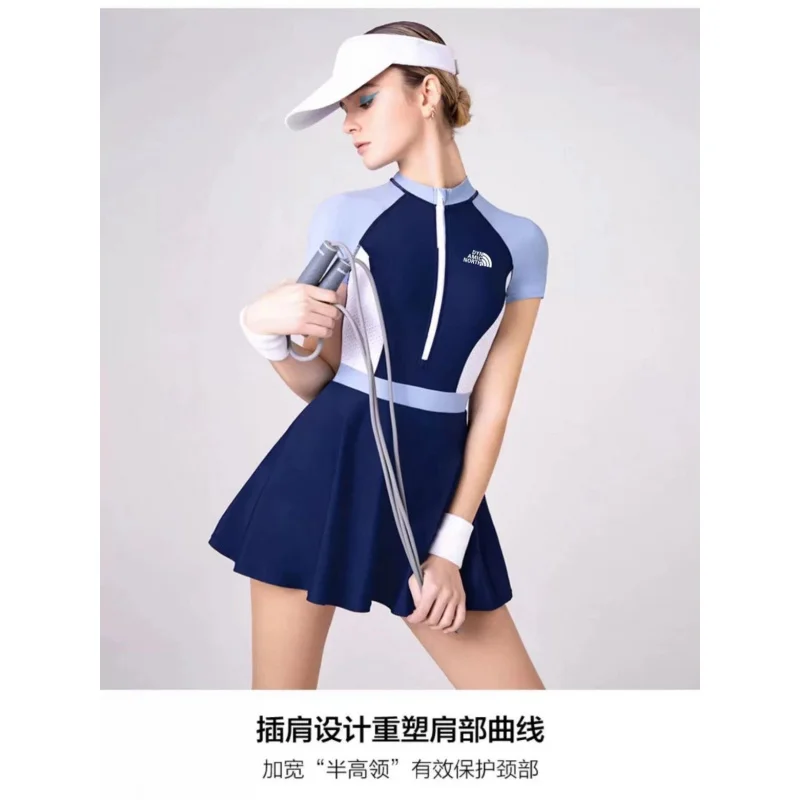 Minsu maillot de bain une pièce pour femme haut de gamme 2025 nouveaux maillots de bain pour femmes séchage rapide conservateur professionnel maillots de bain pour femmes