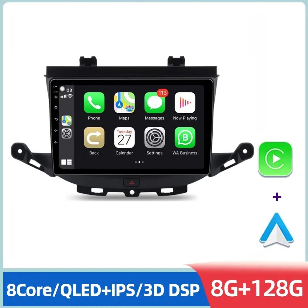 

Android 14 For Opel Astra K 2015 2016- 2019 Car Radio Multimedia Video Player Navigation stereo GPS FM RDS auto wireless carplay