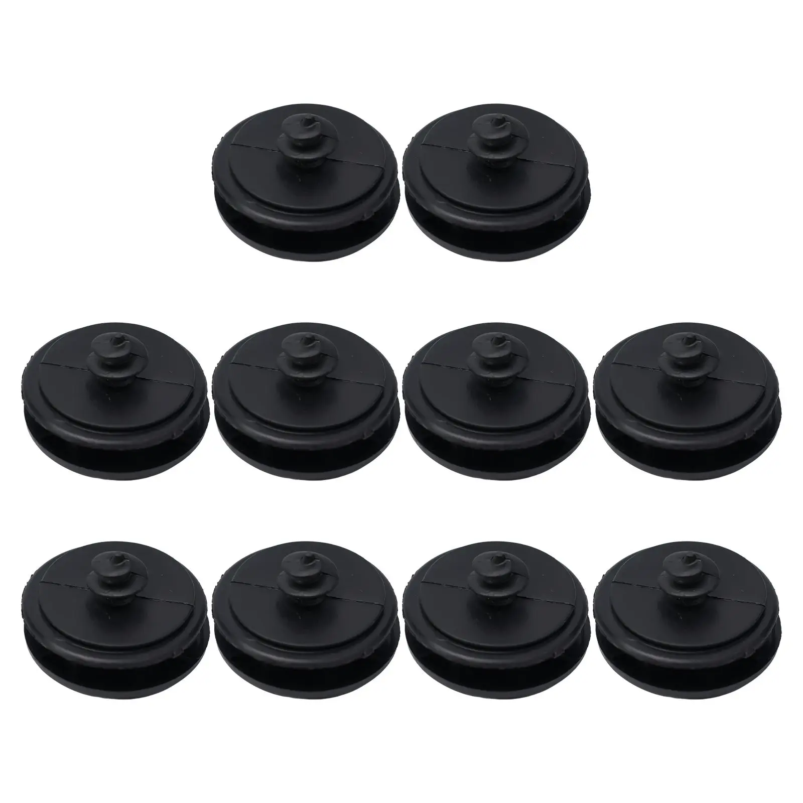 

New Practical Durable High Quality Floor Mat Clips 10Sets Accessories Car Black Carpet Retainer Fixing Holders Parts