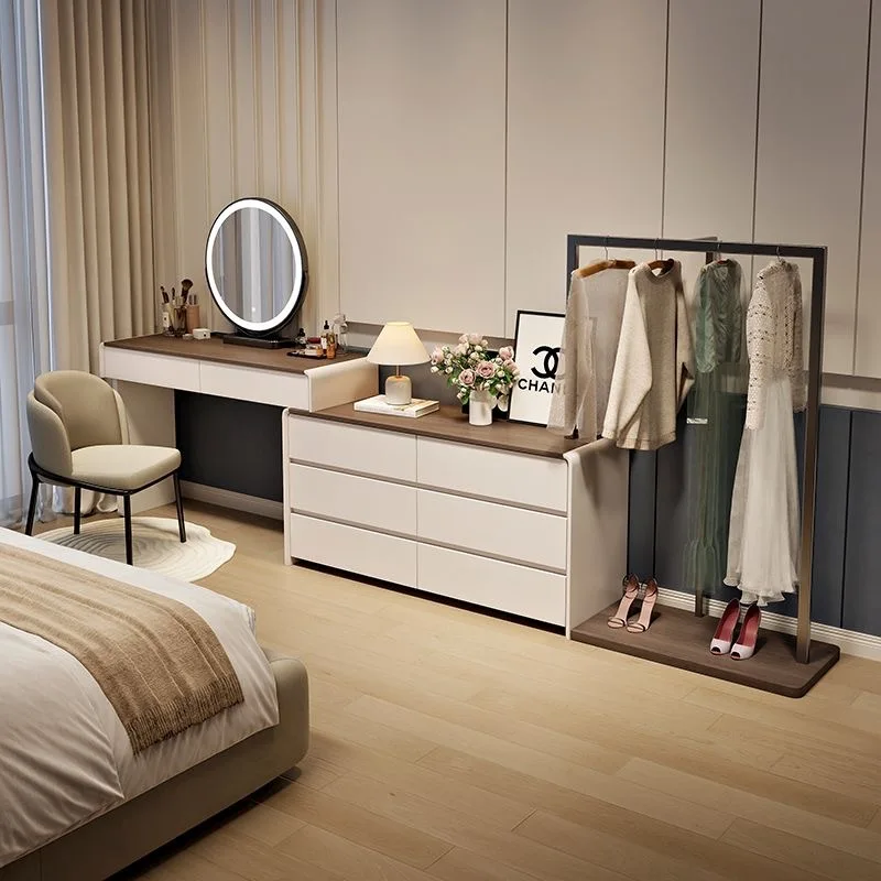 

All solid wood, dresser, chest, coat rack.