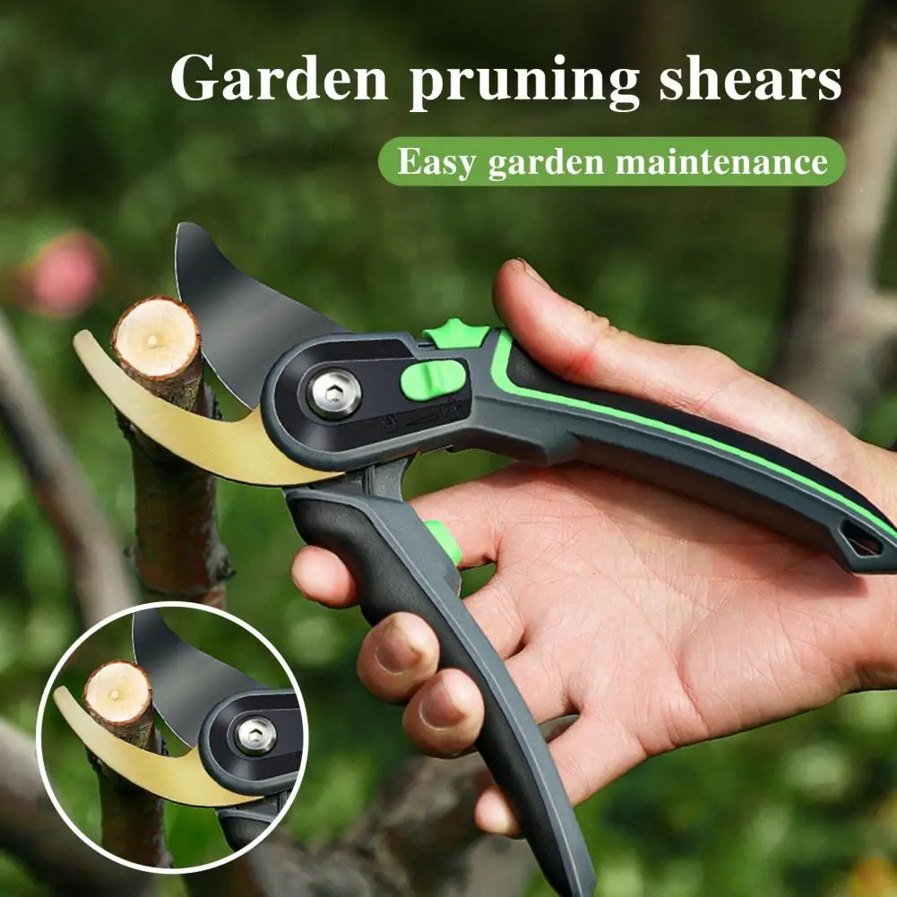 

Pruning Shears With Sharp Blade Ergonomic Handle Versatile Application Garden Shears Comfortable Grip Trimming Scissors