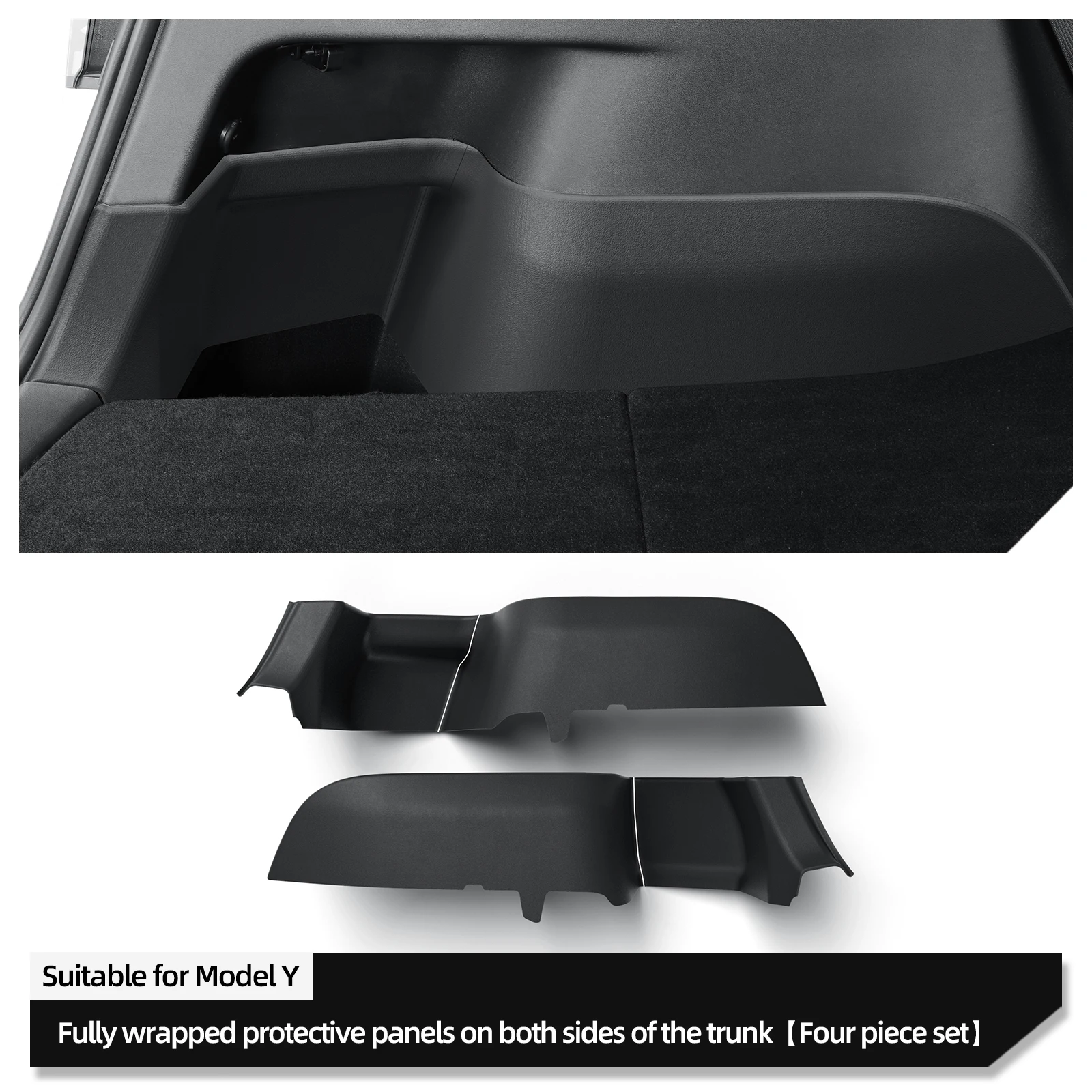 Trunk side pad 4pcs