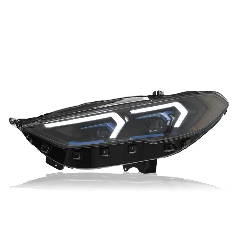 2 Pcs Car Lights for Ford Mondeo Headlights 2017-2020 Mondeo LED Headlight Dynamic Signal Auto Accessories