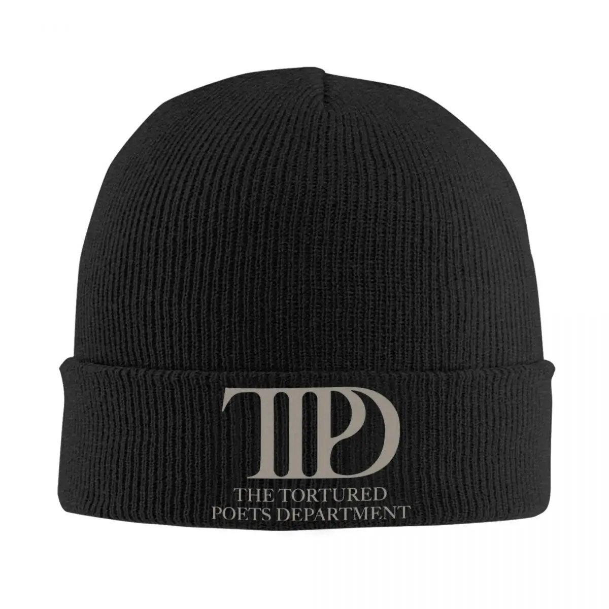 Ttpd Logo Bonnet Hats the tortured poets department Knitting Hat Adult Cool Thermal Elastic Beanie Hats Autumn Winter Gym Cap