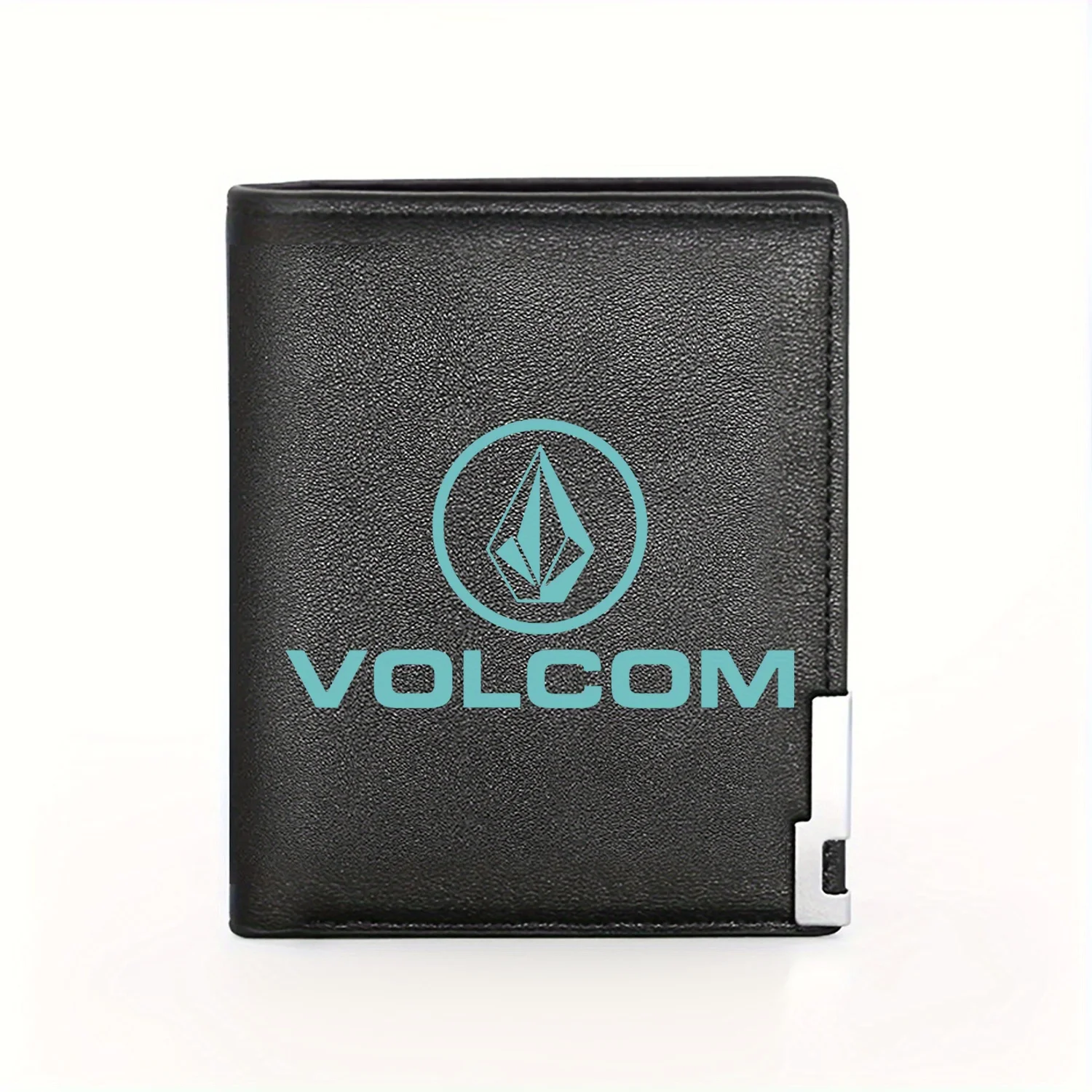 Volcom Logo Stylish Men's Wallet: Casual,Elegant,Practical,Quality,Premium nice Wallet. Business,Simple Design,Creative Graphic