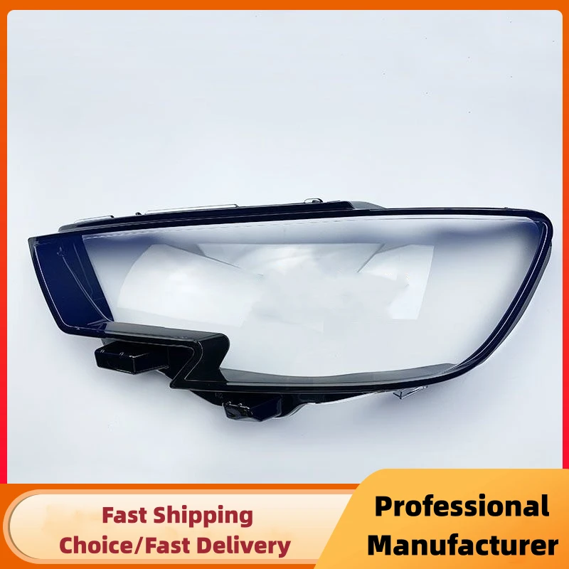 Car Front Headlight Lens Cover For Audi A3 S3 2017 2018 2019 2020 Transparent Lampshade Clear Headlamp Shell Lamp Housing