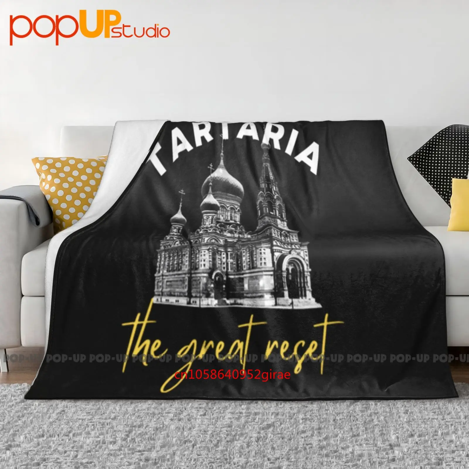 رجل Tartaria الطين الفيضانات شقة الأرض إعادة تعيين كبيرة بطانية فائقة النعومة لحاف الشتاء غطاء أريكة أغطية السرير #1