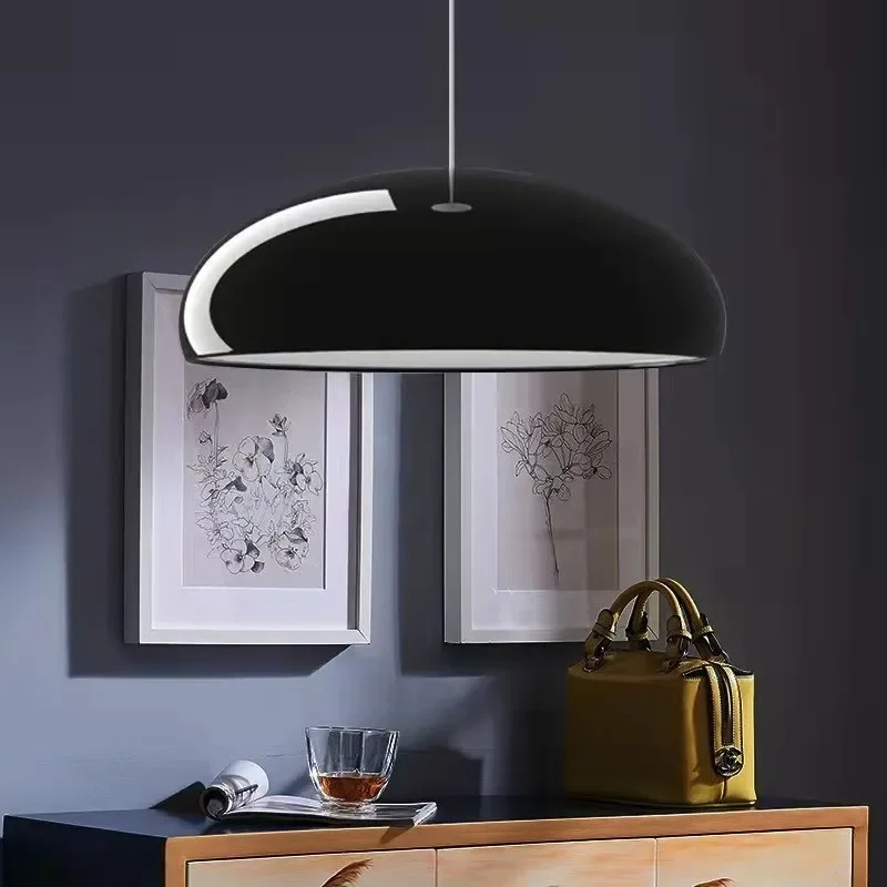 Imagem -06 - Macaron Led Nordic Pendant Light Luminária Suspensa Redonda Decoração de Iluminação Doméstica Sala de Estar e Jantar 35 cm 45 cm 60cm