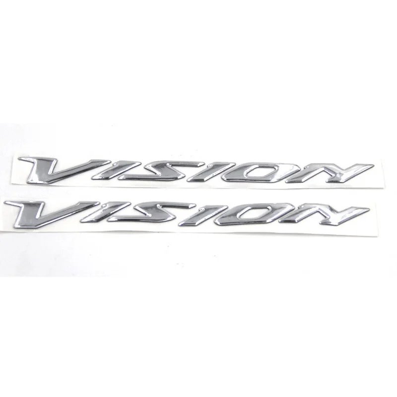 2 Stuks Van Zachte Lijm 3d Decoratieve Stickers Voor Motorfiets Modificatie Waterdicht Voor Honda Vision Stickers