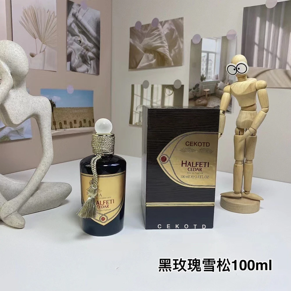 100 مللي ماركة جلد الورد الأسود النساء العطور طويلة الأمد وودي الأزهار العطر فرمون الرجال كولونيا يؤرخ العطور الهدايا #3