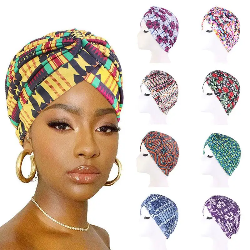 Fashion Muslim Turban Scarf For Women Islamic Inner Hijab Caps Twisted Arab wrap Head Wraps Musulman Turbante Mujer