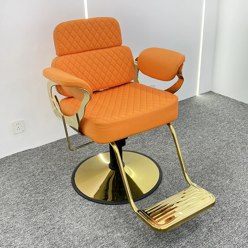 ماكياج التجميل كرسي حلاق صالون خمر صالون البراز كرسي حلاق فاخر انتظار Cadeira Barbeiro الأثاث التجاري