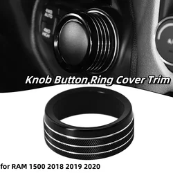 Perfect Fit Black Gear Shift Switch Button Knob Cover Ring for Dodge for RAM 1500 2018 2020 Enhance Your Driving Experience