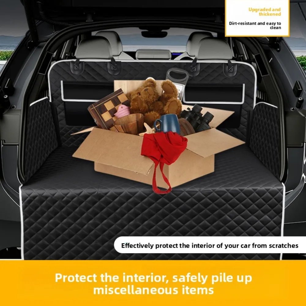 Car Pet Pad Thickened Oxford Cloth Dog Pad Waterproof and Anti-dirty Multifunctional Storage Bag SUV Car Trunk Pad