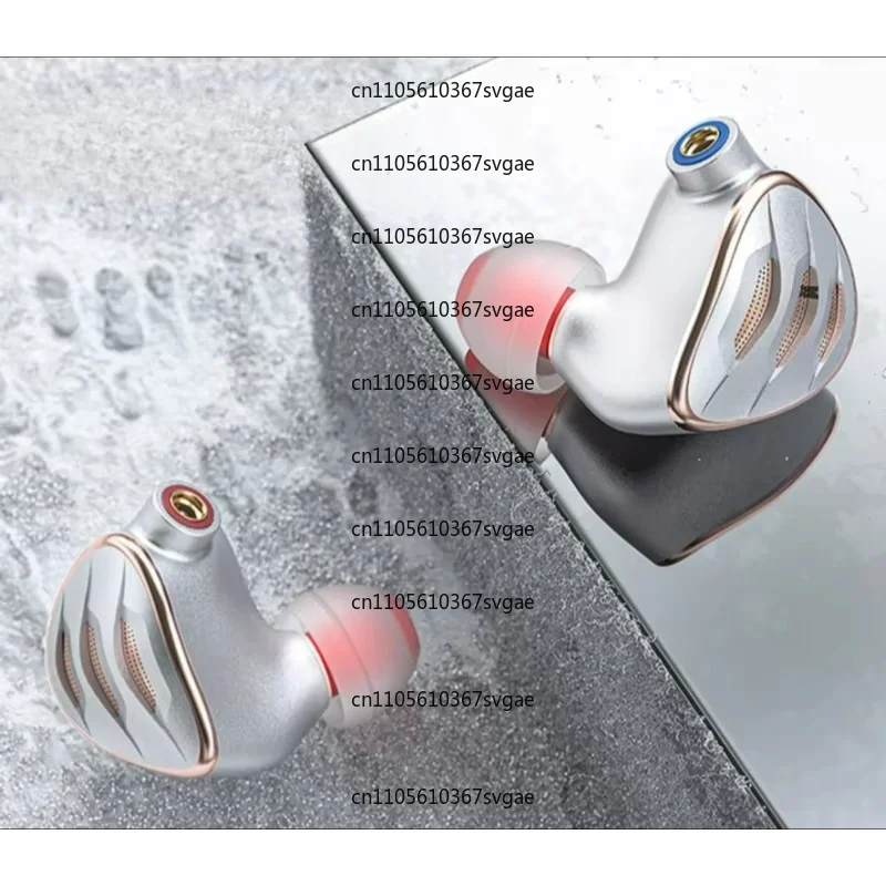 Wired Headphones with Four Earbuds FH5s Dual Ring Dual Iron HiFi Fever in-Ear High Resolution