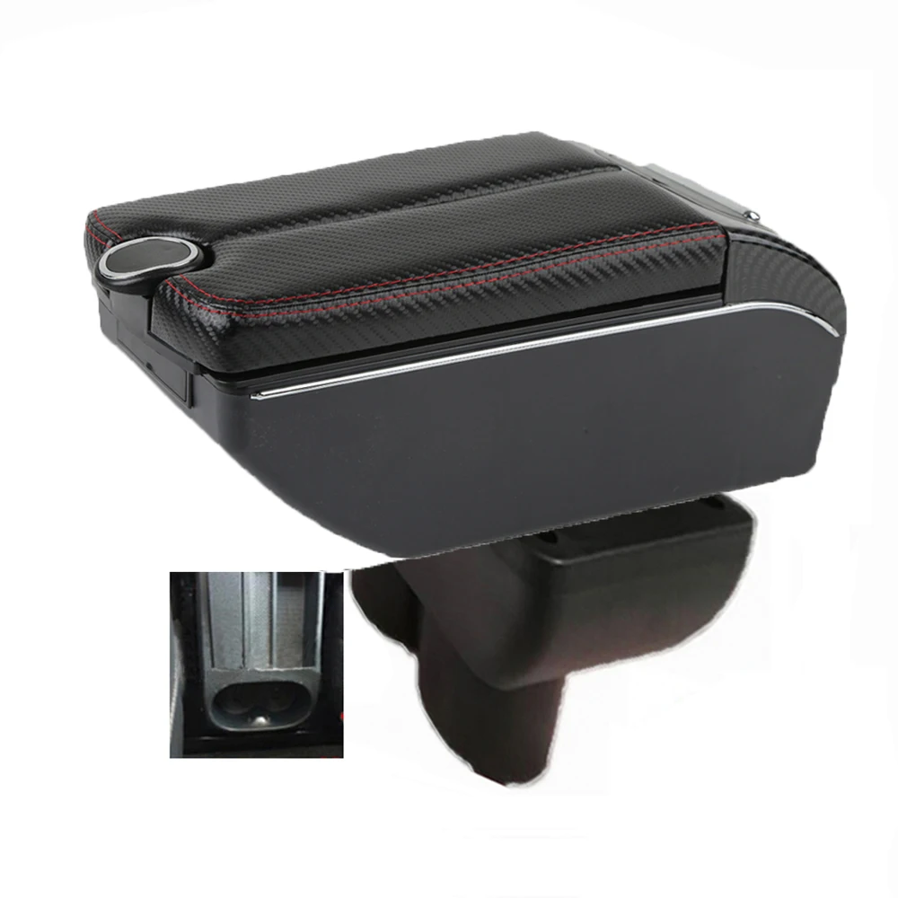 Voor Caddy Armsteun Box Volkswagen VW Touran Caddy Armsteun Auto Opbergdoos Arm Bracing verhogen Interieurdetails Retrofit Onderdeel