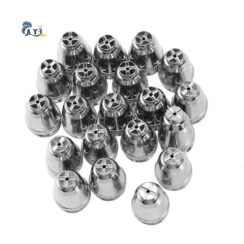 

AY03-Plasma Cutter Consumable Nozzles Tips Electrodes Cutting Burner Consumables Kit Suit For AG60 WSD60 SG55
