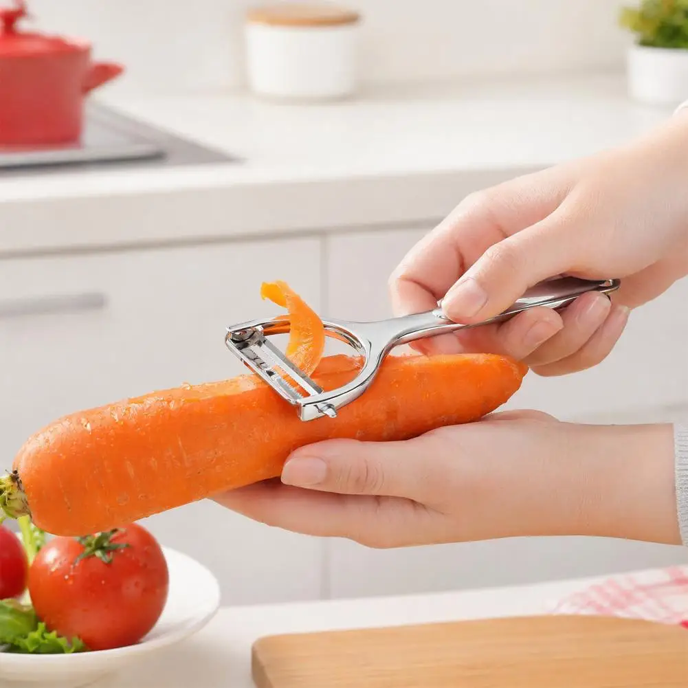 Multifunctional Peeler Durable Kitchen Peeler Multifunctional Vegetable Peeler Zinc Alloy Fruit Cutter Ergonomic for Potato
