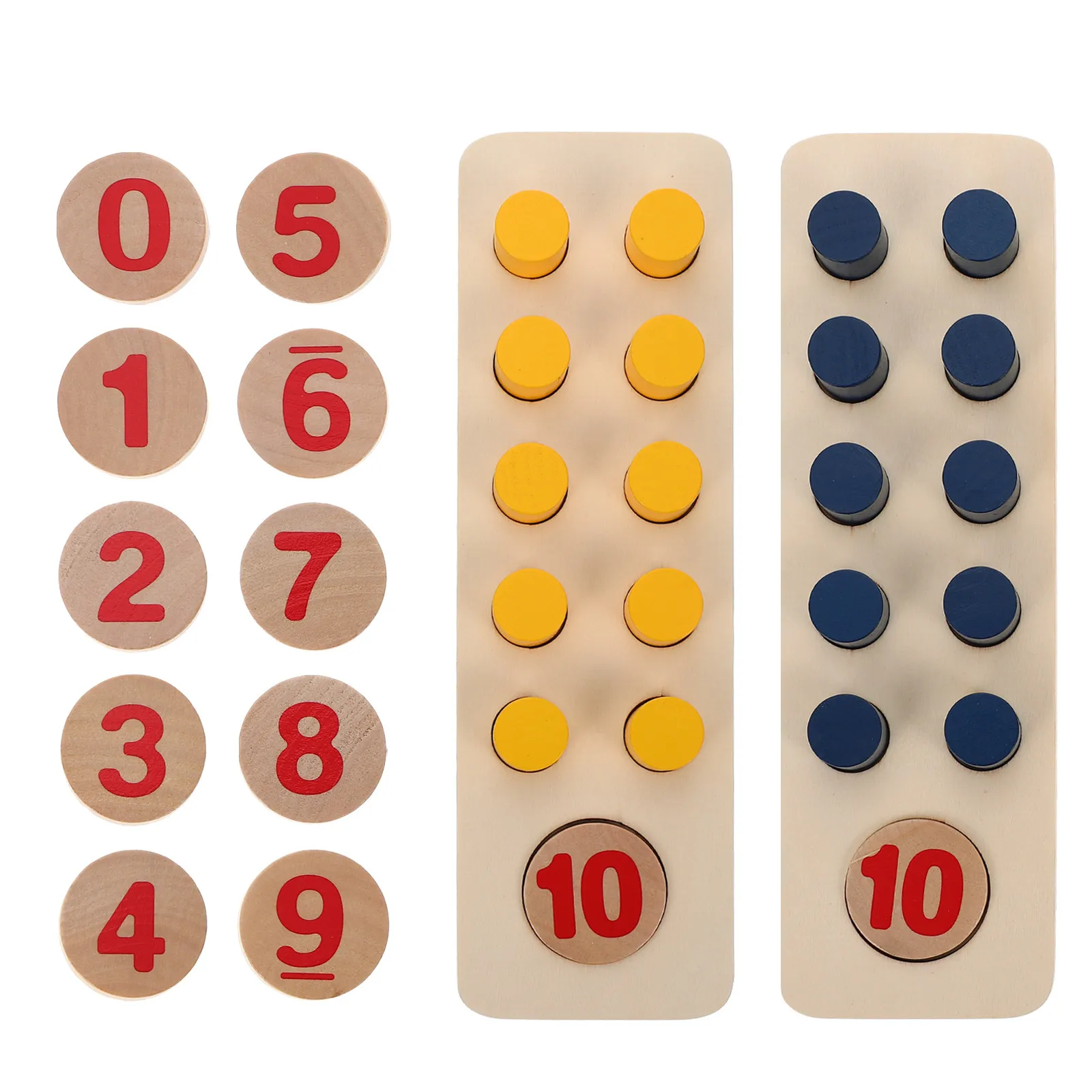 

1Set Arithmetic Counting Playset Professional Educational Math Learning Aid Children Classroom Supplies Number Cognition Early