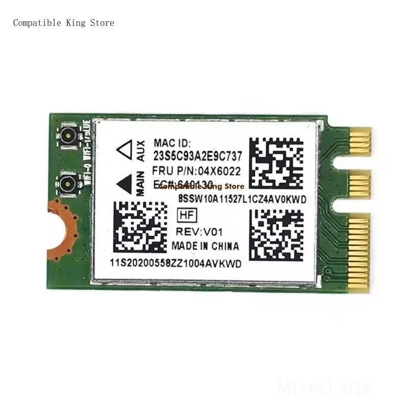 dd 4.0 BT 04X6022 For Lenovo G40 G40-80 Y40-70 G50 B50 Z40 Z50 V1000 NGFF WiFi QCNFA335 Wireless Network Card