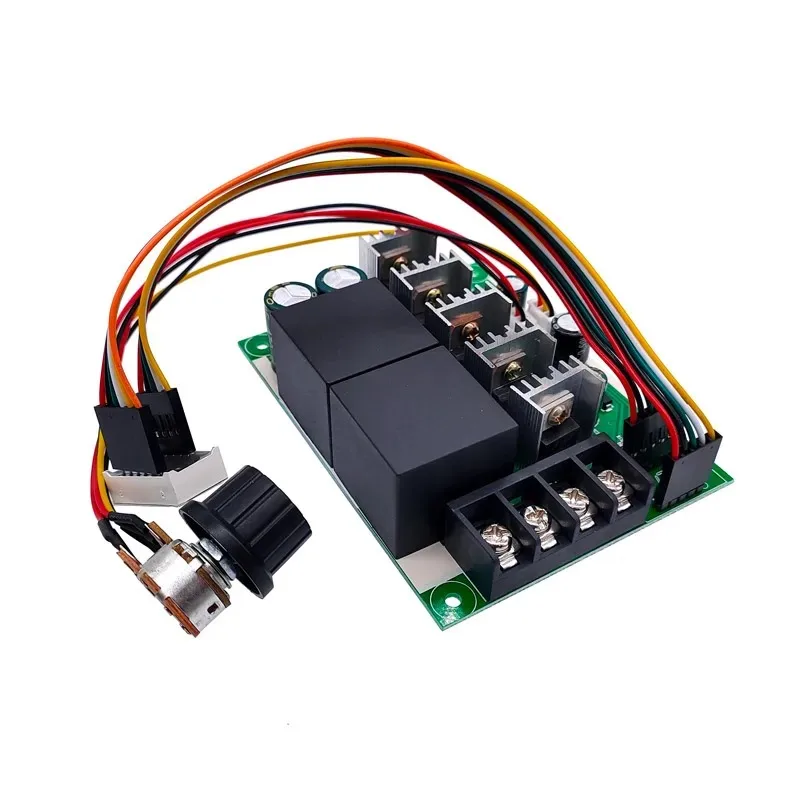 DC 12/24 40A PWM Motor Speed Regulator Digital Display Adjustable Speed Control Driver Board
