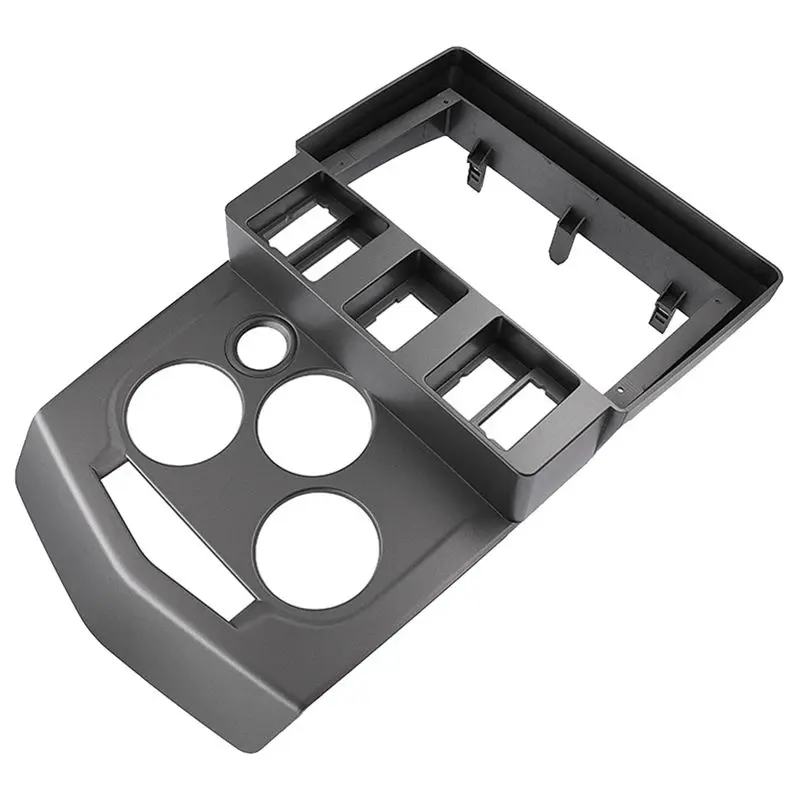Marco de radio para coche de 9 pulgadas para Renault Logan L90 2004-2007, adaptador de panel de audio 2 Din para DVD, kits de embellecedores de salpicadero, cubierta de fascia