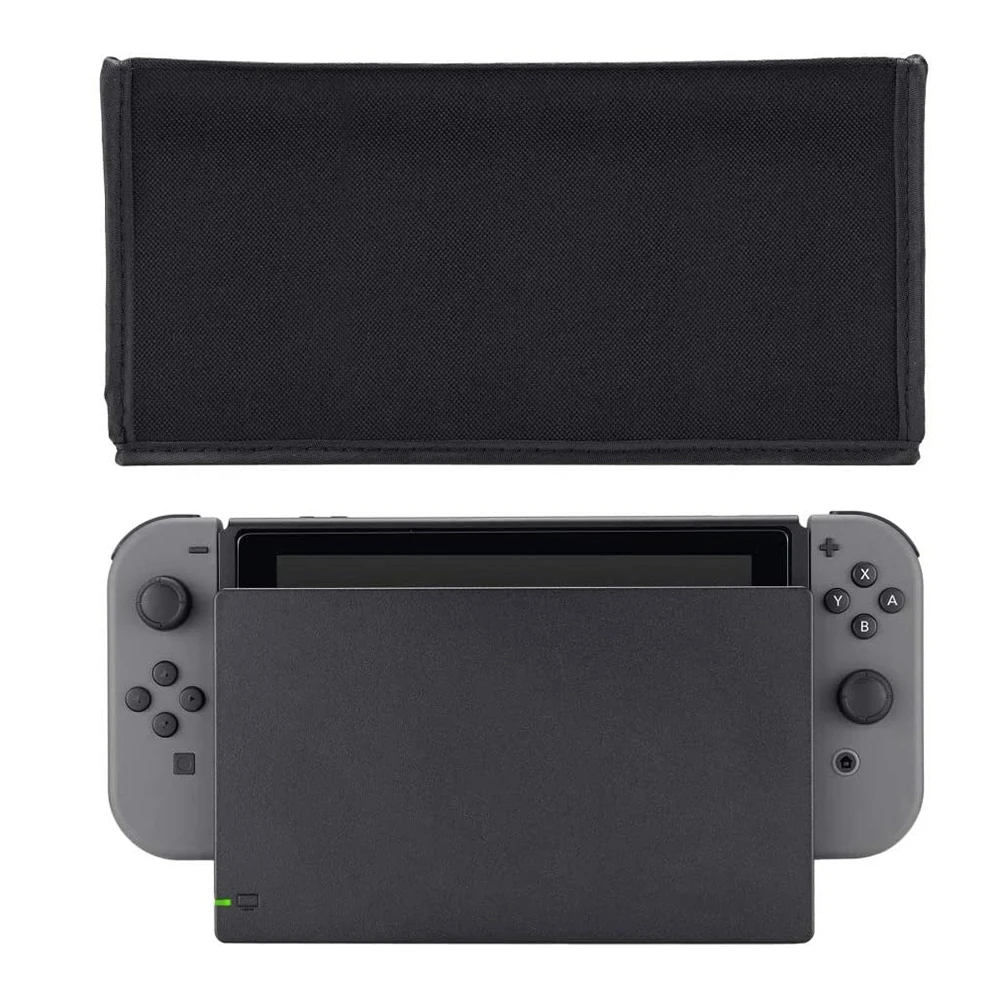 Switch OLED Dustproof Case Mesh Stopper Console Dock Dust Filiter Cover Sleeve Net Compatible Nintendo Switch Game Accessories