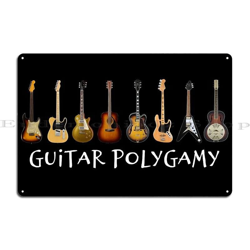 مجموعة جيتار Knopfler جيتار أساسي متعدد الألعاب لوحات معدنية مخصصة لبار السينما ملصق جداري من القصدير #2