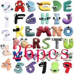 New letters and numbers Lore plush toy character doll Kawaii stuffed animal toy children's gift