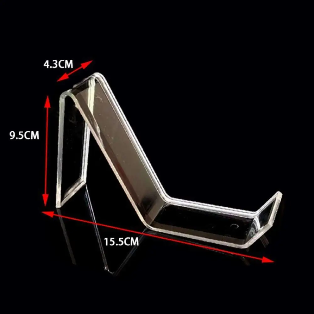 Durable Plastic Shoe Stand Retail Shop Display Rack Organizer Support Holder For Kids Footwear Sneakers Commercial Unit