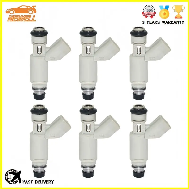 

6pcs 2X43-CA 195500-4270 AJ20 Fuel Injector For FORD JAGUAR J-AGUAR F-ORD X-TYPE 2.1L V6 2001-2009 For MAZDA
