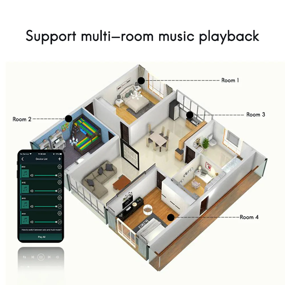 Imagem -05 - Módulo de Áudio Estéreo Inteligente Receptor de Disco u Wifi Bluetooth Entrada de Linha Cl100wb Pro