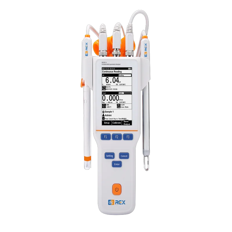 M310F-A Portable Multi-parameter Analyzer PH/EC/ISE/Temp.  (mV/pX/Resistivity/ TDS/Sal.)