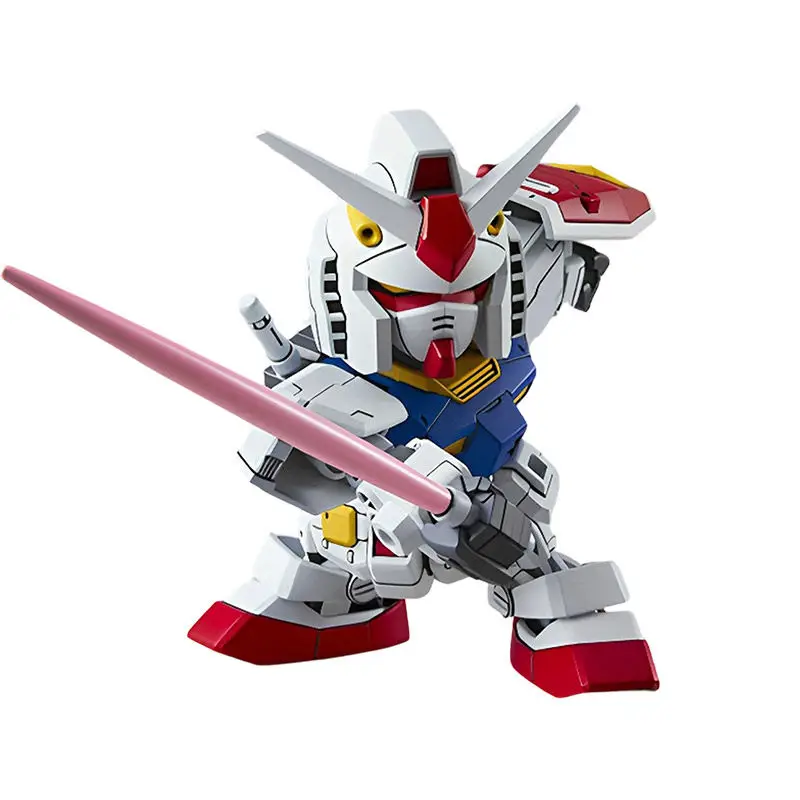 Bandai SDEX01 RX-78-2 Yuanzu Gundam assembled model Q version BB warrior SD small Gundam ornament toy movable figure