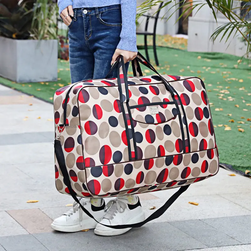 

Large Capaci Travel Bag ex Moving Suitcase Handheld Bag for Clothes Storage Durable ABS PC Material Lage Bag