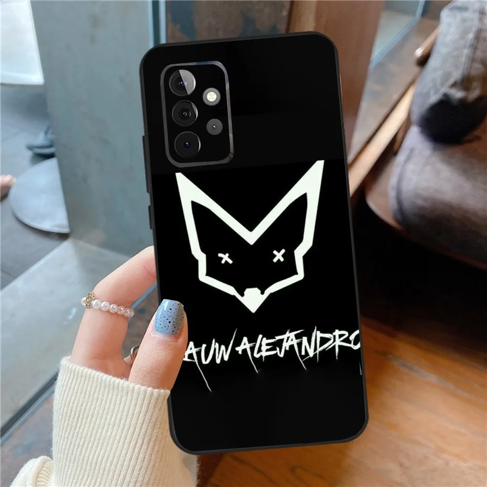 Rapper R-Rauw Alejandro   Phone Case For SamsungS24,23,22,21,S20 Ultra Pro 10,S30Plus,S9,20lite Ultra Black Cover