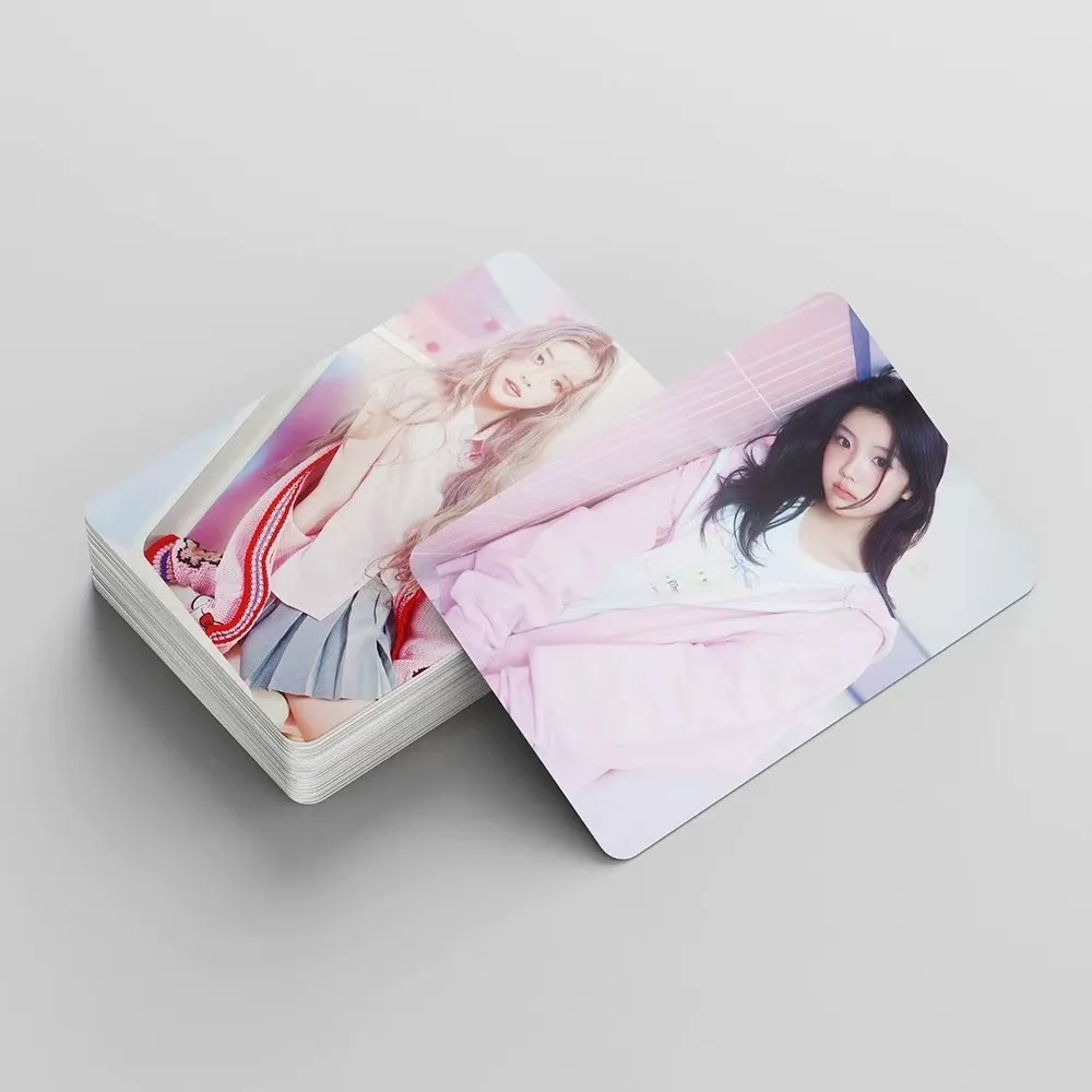 55Pcs/Set ILLIT Idol Girl New Album I’LL LIKE YOU HD Printd Lomo Cards YUNAH MINJU MOKA WONHEE IROHA Photocards Fans Gifts