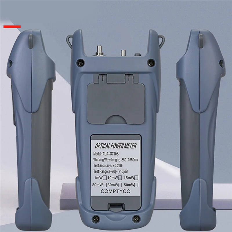 COMPTYCO-medidor de potencia óptica AUA-G710B (OPM -70 -+ 10DBm), localizador Visual de fallos, probador de fibra óptica, 10Km, VFL, 10MW