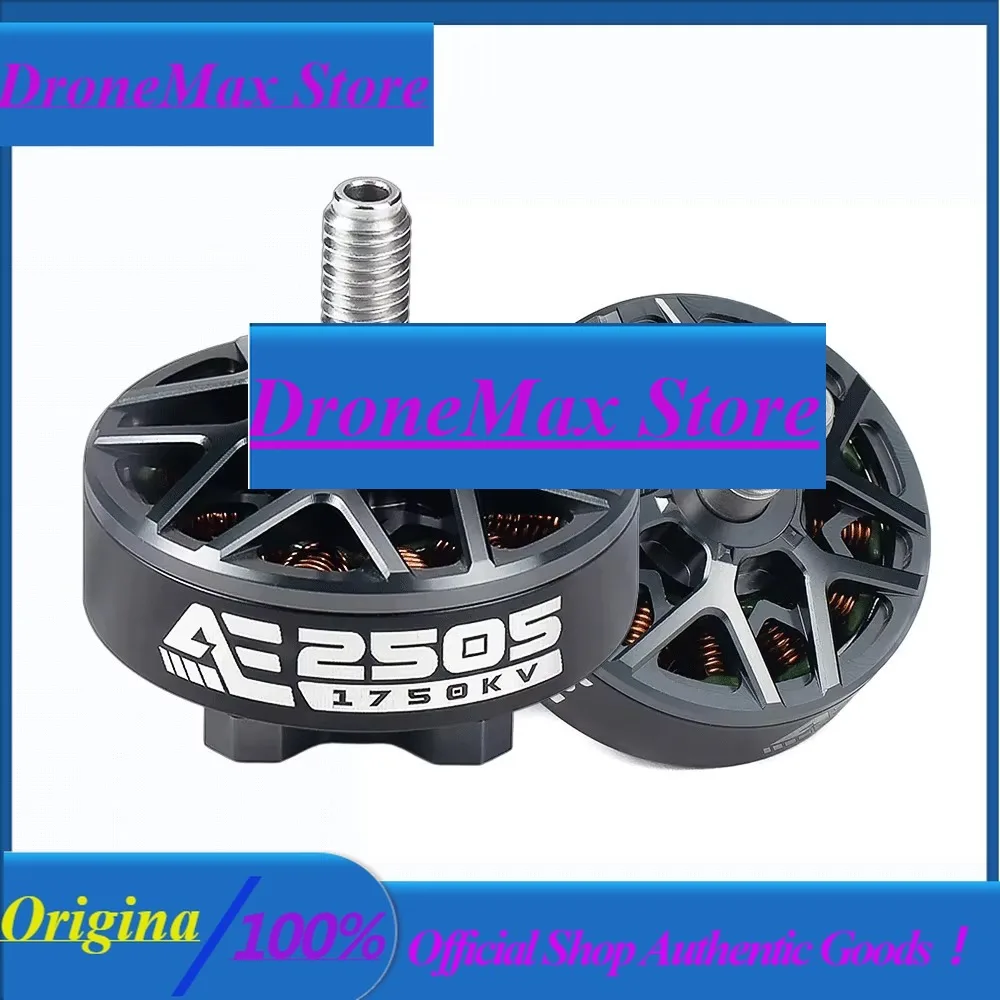 DroMaAxisFlying AE2505 1750KV/ 2050KV 6S Brushless Motor 5mm Shaft Compatible 5-6inch For Competition /Freestyle RC FPV Drone
