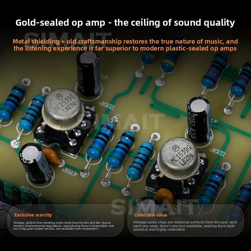F2 Tone Preamplifier The Essence of High-fidelity Audio Preamp Audio Is Naturally Transparent