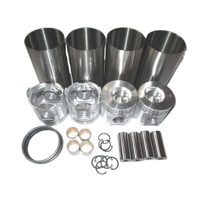 Diesel Engine parts liner kit for 4HG1, piston, piston ring, cylinder liner, con rod bush