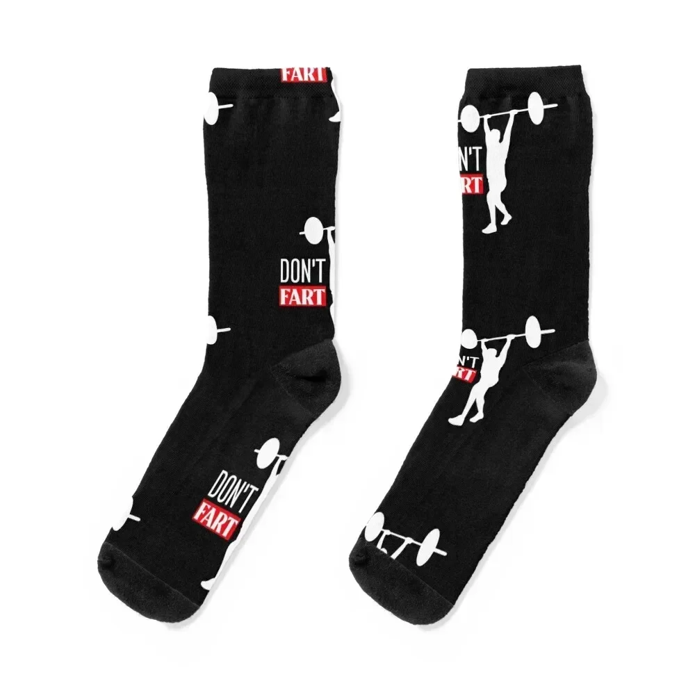 DON'T FART Don't Fart Don't Fart It's leg day and...Gag Gift Joke Socks set basketball funny gifts Man Socks Women's