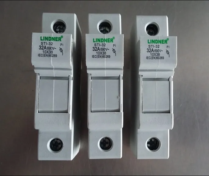 Lindner STI-32A 690V P1 10*38 Fuse base